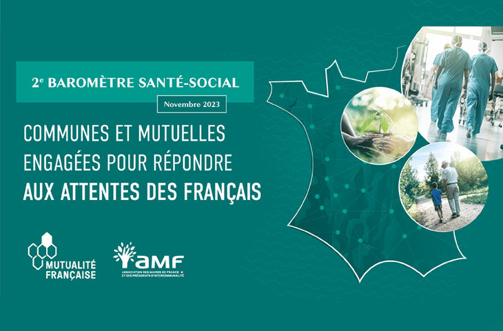 Baromètre santé-social Communes et mutuelles engagées pour répondre aux attentes des français – AMF