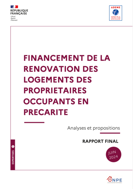 Financement de la rénovation des logements des propriétaires occupants en précarité – ADEME